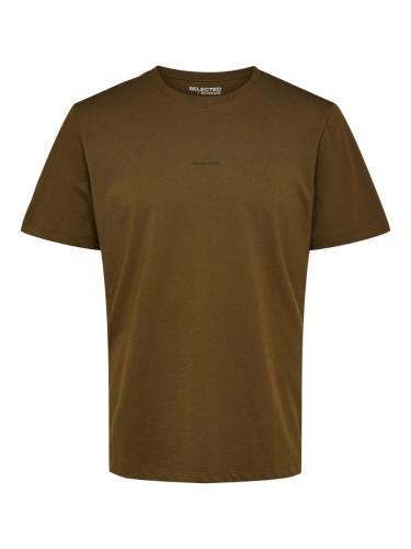 Selected Aspen Ανδρικό Κοντομάνικο T-Shirt 16090740 Χακί